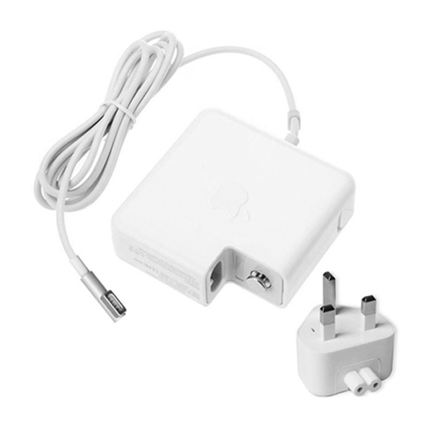 Apple MacBook Charger 85W 18.5V 4.6A Magsafe L Shape Power Adapter Model A1290 A1344